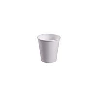 EHC10-W Empress Paper Hot Cup 10oz Squat White 20/50, 1000 per case