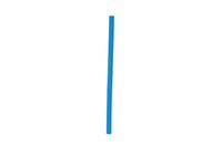 EVERYSTRAW Light Blue Straight Silicon Straw 10" x 10 mm - Reusable Straw