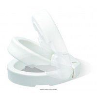 Hinged Toilet Seat Risers-Style Round - Each 1