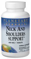 Neck and Shoulders Support Planetary Herbals 120 Tabs