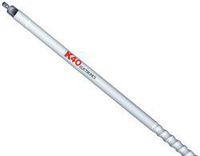 K40 Antennas & Accessories SF-300W White 3' 1000W Superflex Tunable Fiberglass CB Whip Antenna