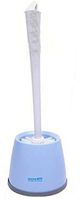 Plastic Brush Bathroom Cleaning Brush Long-Handle Washroom Brush Set Cleaning Tool, Blue # 4