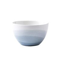 BBSEQ Ceramic Bowl Gradient Color Eating Bowl Chinese Tableware Beautiful Small Bowl Round Soup Bowl Single Bowl Dishware