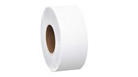 Commercial Toilet Paper (67805), 100% Recycled Fiber, 3-PLY, White, 2Rolls / Case，1240g per Box