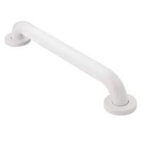 Moen R8724W Home Care Bathroom Safety 24-Inch Grab Bar with Concealed Screws, Glacier