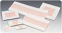 Polymem 4" X 2" Strip Adhesive Cloth Dressings,100