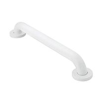 Moen R8918W Home Care 18-Inch Concealed Screw Bath Safety Bathroom Grab Bar, Glacier White