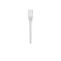 Eco-Products - Renewable & Compostable Fork - 6 inch Plastic Fork - (Case of 1,000) EP-S012
