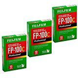 FujiFilm FP-100C Professional Instant Color Film 3-Pack (30 Prints)