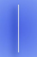 Wow Plastics Inc. Slim Cocktail/Stir Straw 5.25" - White - 10/1000 (10,000/Case)