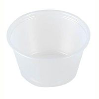 1.5 oz GFS translucent portion cups (200 cups per pack)