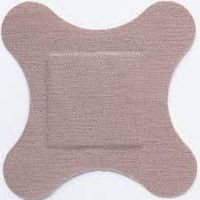 Hartmann 46112100 Adhesive Strip Flex-band Fabric 3 X 3 Inch 4-wing Tan 46100000 Box Of 50