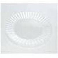 RESPOSABLE 10.5" Disposable Plastic Plates Clear 18 pcs