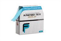 Kinesio Holding GKT25125FP Tex Gold FP Tape, 2" W x 34 yds L, Blue, Bulk