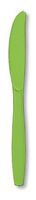 Club Pack of 288 Fresh Lime Green Premium Heavy-Duty Plastic Party Knives