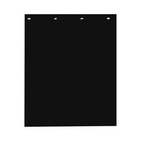 Buyers Products Polymer Semi-Truck Mud Flaps - Pair, 24in. x 30in. Black, Model Number RC30PPB