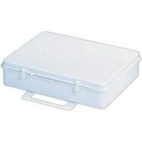 First Aid Box Polystyrene - 13-11/16x2-3/4x9-1/4 - Pkg Qty 10 (B576-43-HIPS)