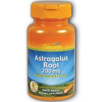 Astragulus, 200 mg, Root Extract 60 Caps by Thompson (Pack of 3)