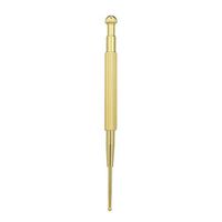 Ear Probe Brass Acupuncture Point Massage Probe Auricular Detection Pen Stick Health Care Tool