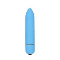 LKJNB 9 Color Bullet Virtor for Woman AAA Battery Waterproof Cllitoris Stimulate Wireless Long Seex Six Toys Seex Products,Blue