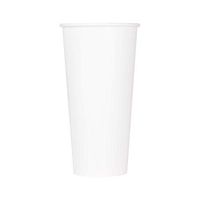Karat C-KCP22W 22 oz Paper Cold Cup, White, White (Pack of 1000)
