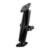 RAM MOUNTS (RAM-B-102U-C 1" Diameter Ball Mount with Long Arm & 2/Diamond Bases