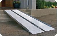 Alimed E-Z Access SUITCASE Signature Series Ramp 4 ft, Folded Size (L x W x H) 48" x 15" x 4"