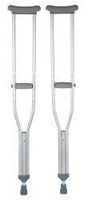 McKesson Aluminum Adult Underarm Crutches 5' 2" to 5' 10" User Ht.