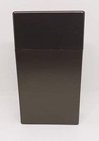 KSI Bronze Flip Top Open Plastic 100s Size Plastic Cigarette Case