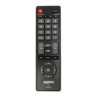 Sanyo FW40D36F LED TV Remote Control- NH312UP