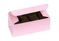 Set of 10-1/2 lb. Gloss Candy Glossy Pink Wedding Party Favor Boxes 5.5" x 2.75" x 1.75"