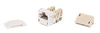 UNJ600-WH - Uniprise UNJ600 Category 6 U/UTP Information Outlet, white