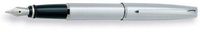 Aurora Style Chrome Barrel & Chrome Cap Broad Point Fountain Pen - AU-E11C-B