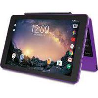 RCA Galileo 11.5" 32 GB Touchscreen Tablet Computer with Keyboard Case Quad-Core 1.3Ghz Processor 1GB Memory 32GB HDD Webcam Wifi Bluetooth Android 8.1 - Purple