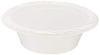 Blue Sky 237-2 12 oz white disposable plastic bowls, heavy duty plates. 200 per pack, 200 PACK