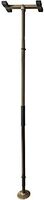 Signature Life Sure Stand Straight Pole, Elderly Tension Mounted Floor to Ceiling Transfer Pole, Bathroom Safety Assist Grab Bar and Stability Rail, Deep Bronze