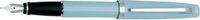 Aurora Style Gemstone Aquamarine Medium Point Fountain Pen - AU-E12-AC