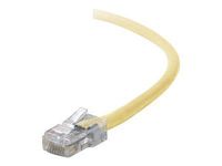 Belkin - Patch cable - RJ-45 (M) - RJ-45 (M) - 6 ft - UTP - CAT 5e - yellow - B2B - for Omniview SMB 1x16, SMB 1x8, OmniView IP 5000HQ, OmniView SMB CAT5 KVM Switch