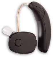 Sound World Solutions Rechargeable Sound Amplifier - Digital Hearing Aid Alternative - Bluetooth Personal Assisted Listening System for Seniors, (Left Ear)