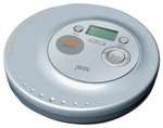 Jwin Jxcd566Sil Portable Audio Cd Player With Anti-Skip Protection (Silver)