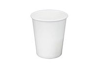 [1000 Count] Single Wall 8oz Disposable Hot White Paper Cups - Elegant White Cup for Hot Drinks Water Coffee Tea Cocoa Cafe Cappuccino Espresso Latte hot Chocolate Steamer (1000)