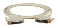 BLACK BOX Corp BC00702 Serial Cable, 6FT, RS232, Shielded, cm Molded, DB25 M/F, W/THUMBSCREWS
