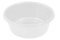 YBM Home Round Plastic Wash Basin (1147 9.75", White)