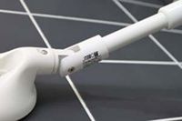 Clarke Health Care R1400558 Angle Joint Adapter PR Plastic Swings ON ONE Plane