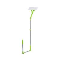 THBEIBEI Stainless Steel All-Purpose Squeegee U-shaped Handle Telescopic Rotatable For Mirror Car Window Glass Cleaning Tool Green 19629cm