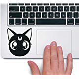 stickerartistry Luna Head Sailor Moon - Trackpad Apple Macbook Laptop Vinyl Sticker Decal