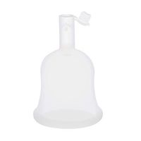 LWWOZL Menstrual Cup | Reusable Silicone Menstrual Cup | Leakproof Washable | Size Optional (Color : White, Size : 2.8×1.7in)