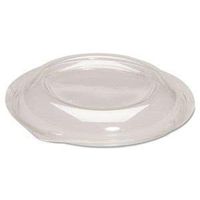 Genpak Dome Lids for Silhouette Plastic Bowls, Clear, for 24-32oz Bowls, 200 Lids/Carton