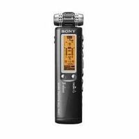 Sony ICD-SX750D Digital Flash Voice Recorder With Dragon Naturally Speaking Voice to Print Software (Black)