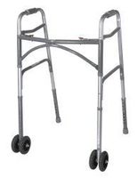 McKesson Steel 32 to 39" H Bariatric Walker Up to 500 lbs